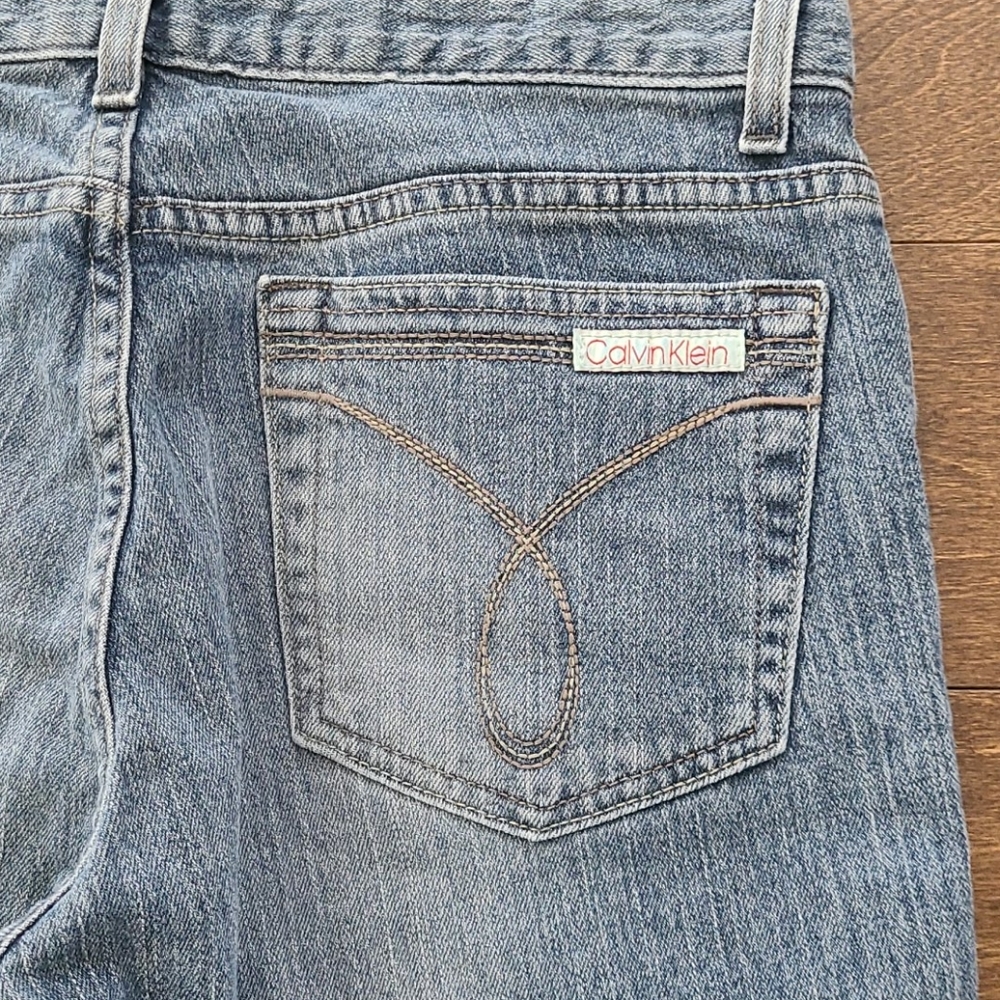 Calvin Klein 8 Vintage style Denim Flame Jeans